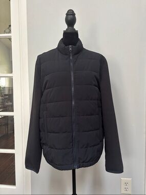 Zara Mens Combination Puffer Jacket